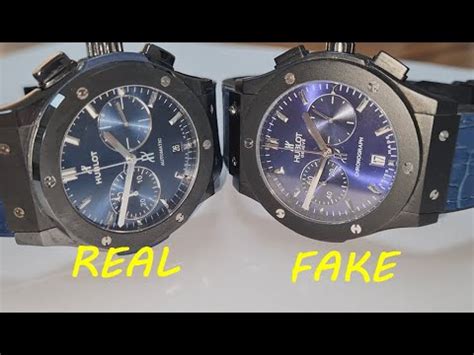 how to tell if a hublot watch is fake|hublot knockoff watches.